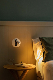 TIMIT Бра с ридером USB белое LED 2700K