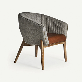 Кресло Neive серый цвет