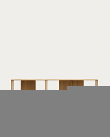 Litto набор из 4 модульных полок из шпона дуба 168 x 76 см