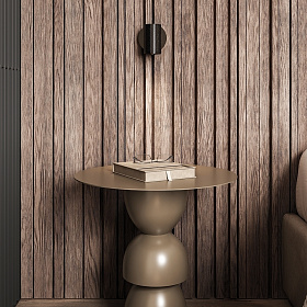 Столик Metric матовая латунь