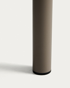 Уличный стол Joncols из алюминия с бежевой отделкой 180 x 90 см