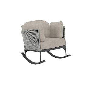 Кресло-качалка Boston LIGHT GREY
