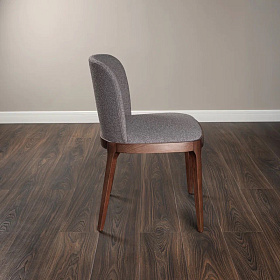 Стул Garbo ткань Loop 19, итальянский орех