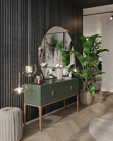 Консоль Pavanne Dust Rose/черный