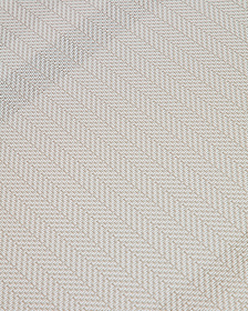 Шезлонг Lesina из алюминия и ткани цвета экрю