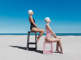 Уличный высокий табурет Air