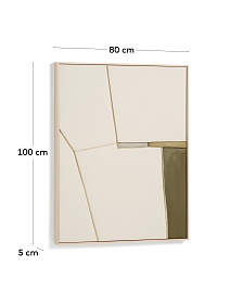 Абстрактная картина Deravia 80 x 100 см