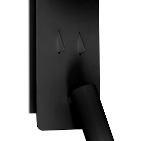 Бра с ридером Fold черный