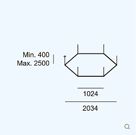 Подвес Tubs Modular Hexagonal 00-A130-05-M1
