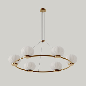 Люстра Irzo 6 состаренное золото