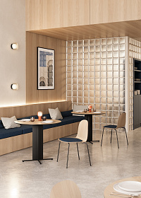 Стул Terra Apilable с мягким сиденьем