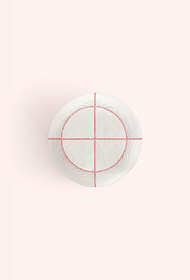 Уличный пуф Costuras круглый