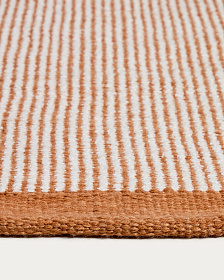 Ковер Tinei в оранжевую полоску, 100% ПЭТ, 200 x 300 см