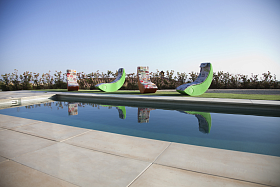 Уличное кресло-качалка La Siesta