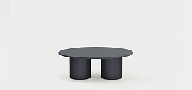 Журнальный столик Totem круглый антрацит
