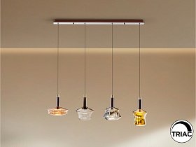 Люстра Scarlet 4L разноцветная