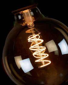 Лампочка LED E27 4Вт 80 мм теплый свет