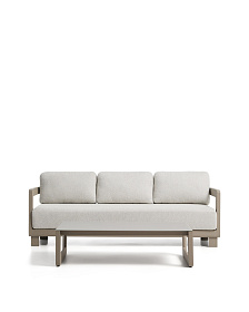 Комплект садовой мебели Nerano из алюминия цвета таупе