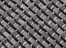 Ковер Tramas черный