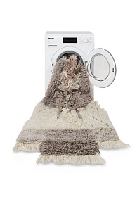 Шерстяной стираемый ковер Zuni 240*90