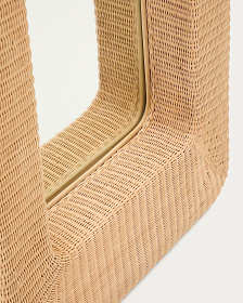 Зеркало из ротанга Zilna 58 x 120 см