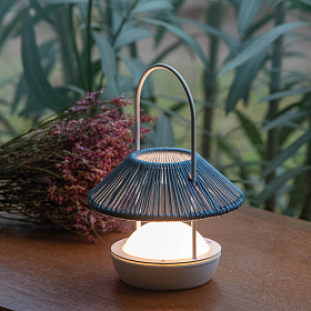 Уличная переносная настольная лампа Candela