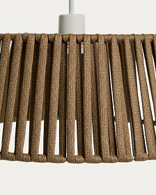 Абажур для подвесного светильника Aldet бежевый, Ø46 см