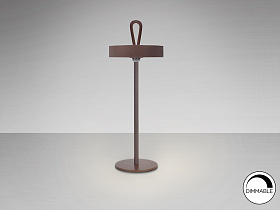 Gong Настольная лампа LED с отделкой Corten 