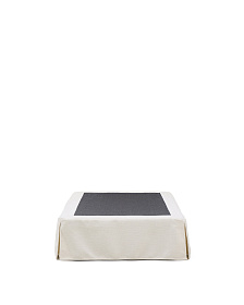 Основание кровати Jaira со съемным чехлом из белого шенилла для матраса 90 х 200 см