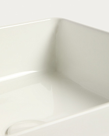 Раковина Ovara из белой керамики 36,5 x 36,5 см