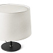 Настольная лампа WINDSOR черный/Line