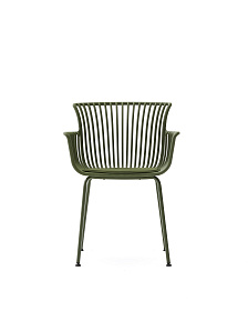 Садовый стул Surpika зеленый со стальными ножками