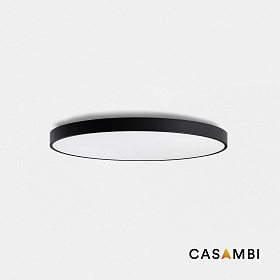 Domio черный Потолочный светильник Ø800 78W PRISM 3000K CRI80 Casambi