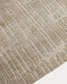 Ковер Eriana из синтетического волокна зеленого цвета, 200 x 300 см