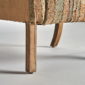 Кресло Nairn коричнево-бежевое