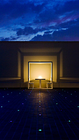 Обеденная зона на открытом воздухе