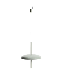 Портативный потолочный светильник Porte из светло-зеленого алюминия Ø 16 см