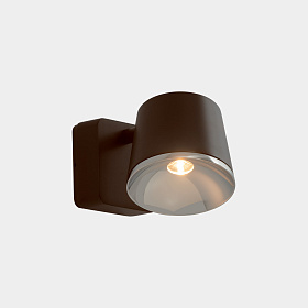 Бра Drone Single LED 8.6W 2700K ON-OFF Коричневый серебрянный 350lm