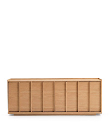 Комод Onix из дубового шпона в натуральной отделке