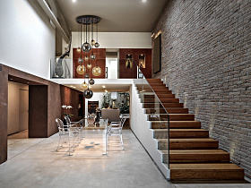 Dark Люстра 14L черный-латунный