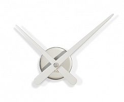Настенные часы Axioma Mini L хром-белый
