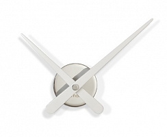 Настенные часы Axioma Mini L хром-белый