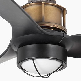 Потолочный вентилятор Just Fan LED золото/черный
