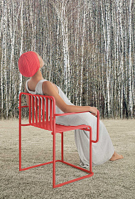 Стул с подлокотниками Grill  уличный