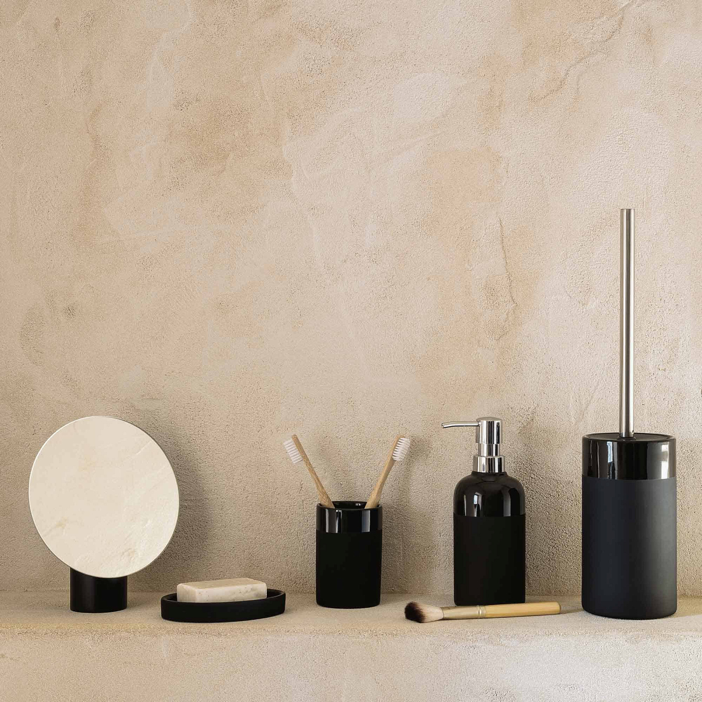 Мыльница Riga черная