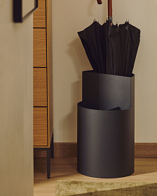 Atin Большая подставка для зонтов из серого металла