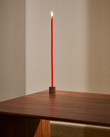 Набор Solvin из 20 красных свечей