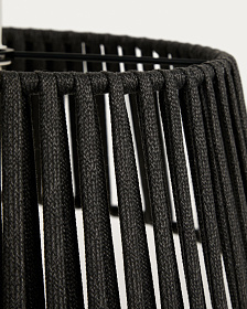 Абажур для подвесного светильника Aldet черный, Ø46 см