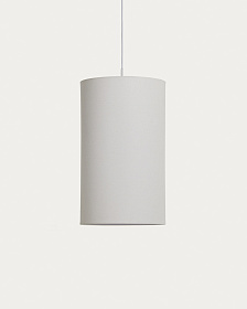 Абажур для подвесного светильника Niani из хлопка цвета слоновой кости Ø30 см