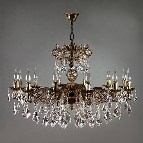 Люстра MANTRA Leon Ambiente 12L 2128/12 PB New Leaf